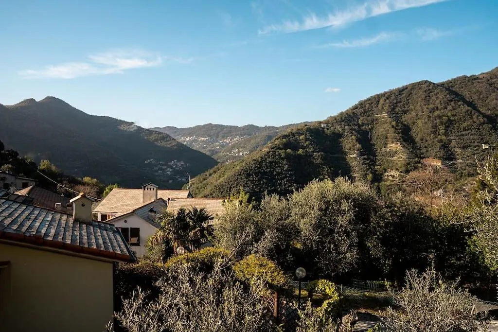 Rainbow House- With Jacuzzi-Wifi-Garden-Balcony-Parking Villa Avegno Italy